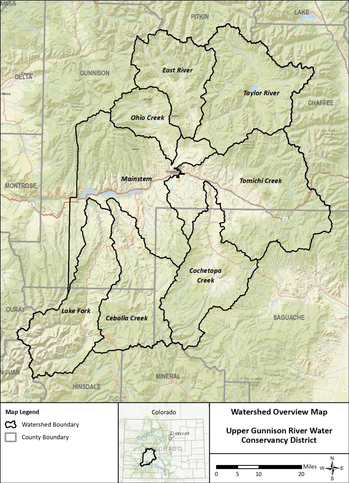 Watershed Management Planning – UGRWCD